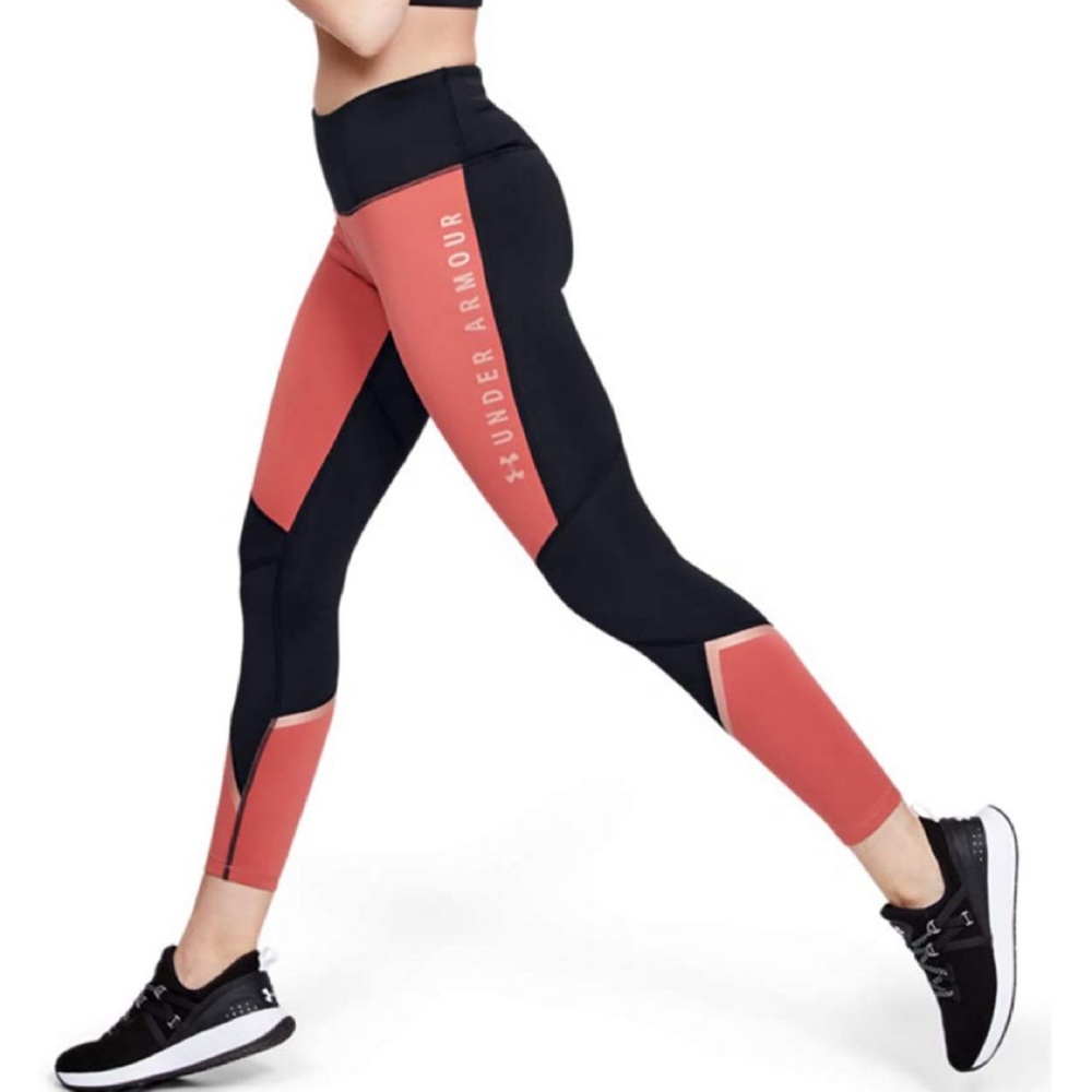 Under Armour Women's Coldgear Armour Legging Graphic, Fractal Pink (692)/Tonal